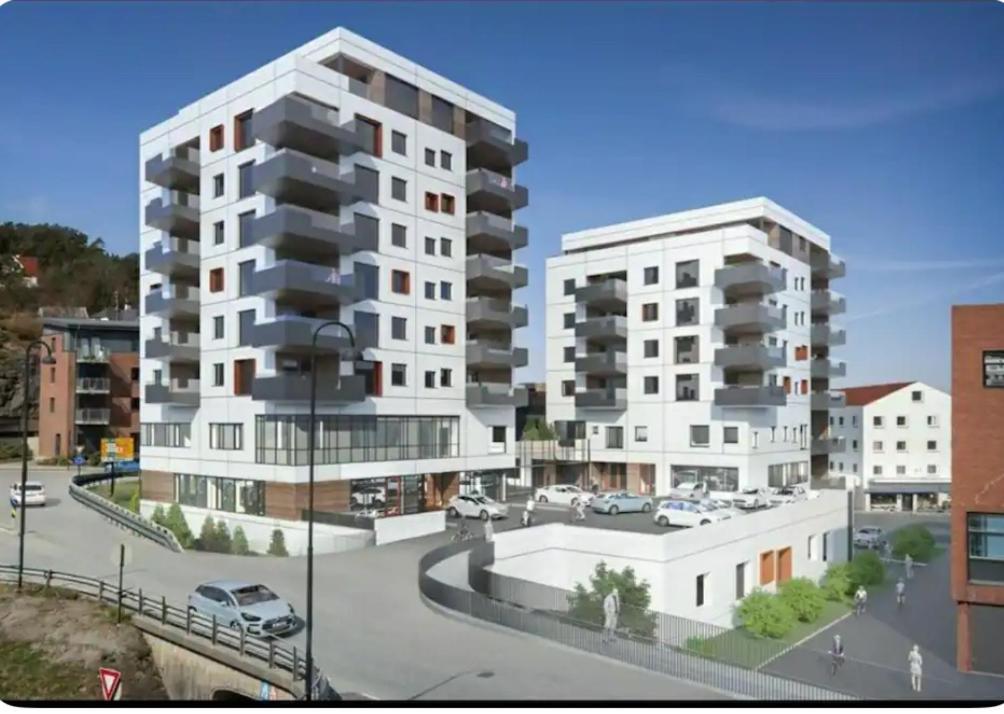 Moderne Leilighet Stord Dış mekan fotoğraf